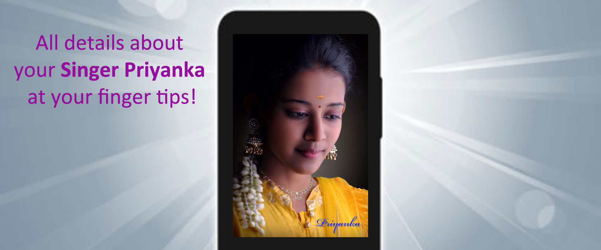 Launching... www.singerpriyanka.com - All details about your singer Priyanka at your finger tips!